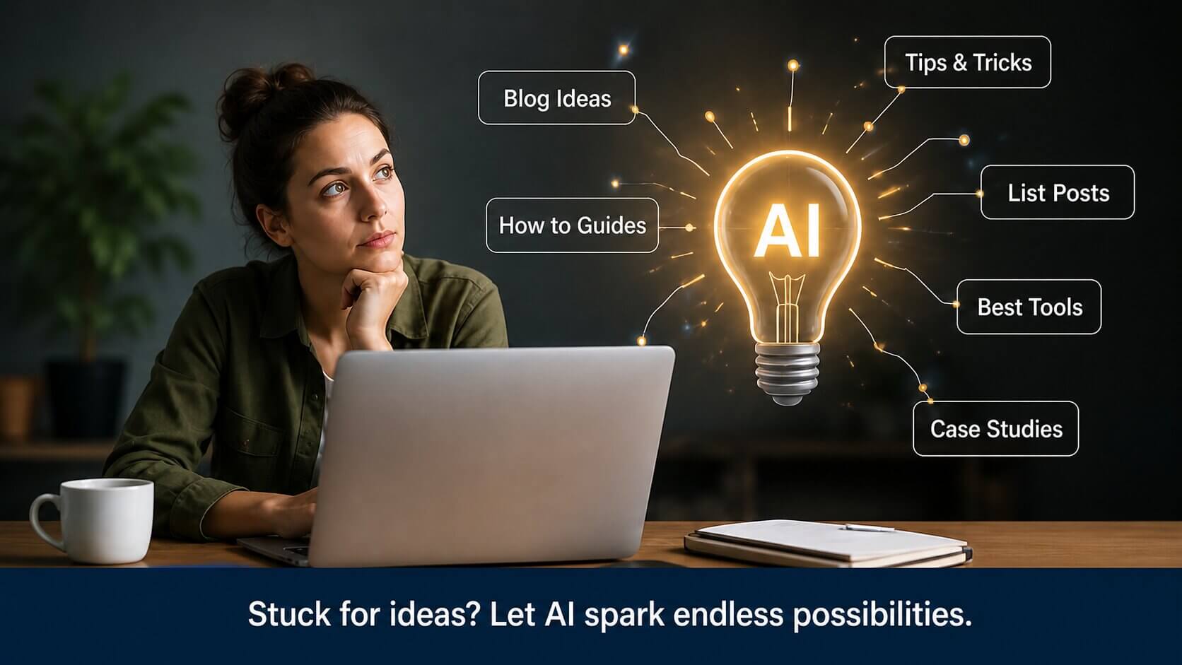 How to Generate Blog Ideas Using AI (Beginner Guide for 2026)