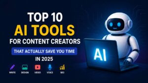 Best AI tools for content creators in 2025