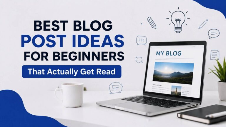 blog post ideas for beginners list and examples