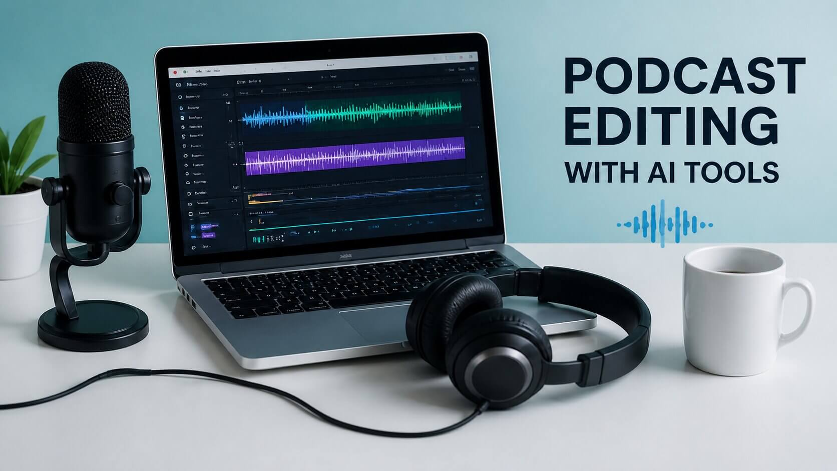 editing podcast audio and content using AI tools