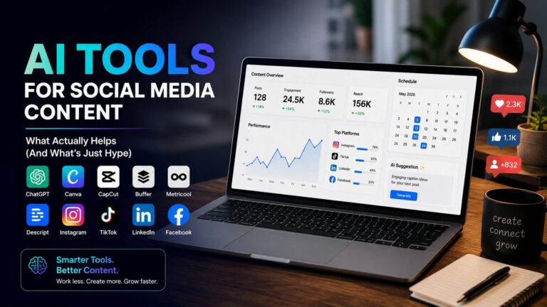 Best AI tools for social media content creation and scheduling in 2025
